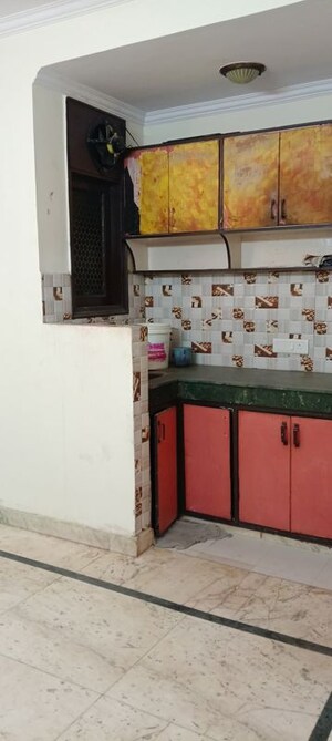 Kitchen in 2 BHK Builder Floor at Malviya Nagar – for Rent