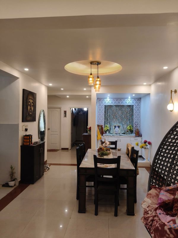 3 BHK + Pooja Room 1915 Sq.Ft. Apartment in Golden Sand Apartments
