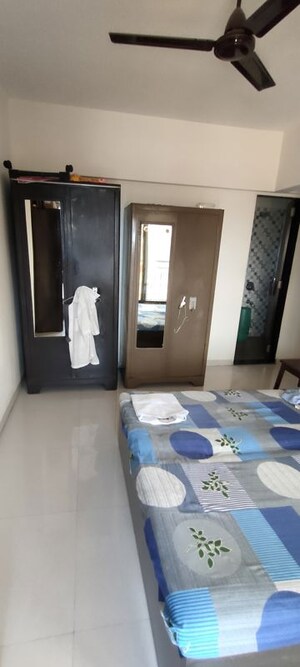 Bedroom in 1 BHK Apartment at Oyster Hiral Legacy, Kandivali West – for Rent