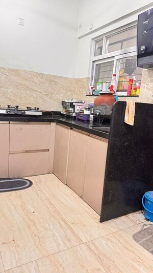 Kitchen in 2 BHK Apartment at VTP Beaumonde, Kharadi – for Rent