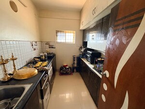 Kitchen in 2 BHK Apartment at Gopi Krishna Enclave, Kithaganur Village – for Rent