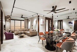 Living Room in 3 BHK Apartment at Dosti Estates, Wadala East – for Sale