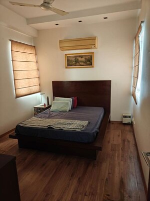 Bedroom in 3 BHK Builder Floor at Chittaranjan Park – for Rent