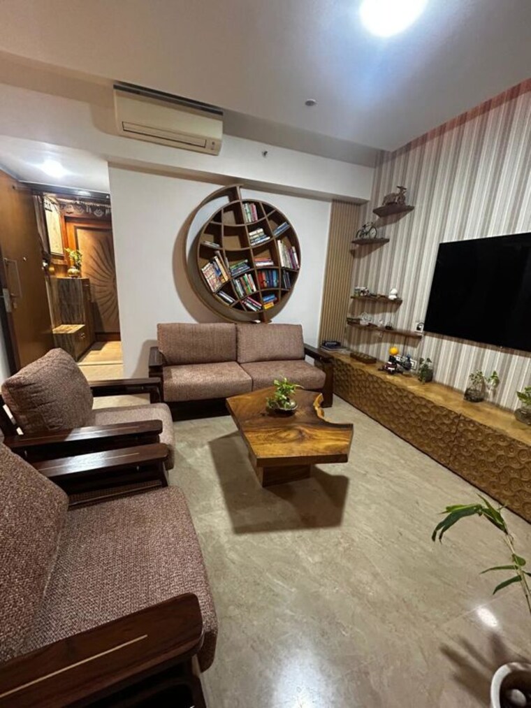 Living Room, one-hiranandani-park 3 Bedroom 1433 Sq.Ft. Apartment In Ghodbunder Road Thane 10247593