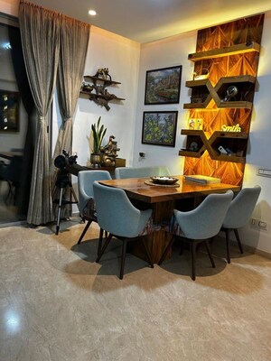 Master Bedroom in 3 BHK Apartment at One Hiranandani Park, Ghodbunder Road – for Rent