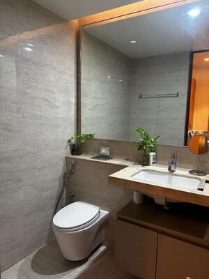 Master Bedroom in 3 BHK Apartment at One Hiranandani Park, Ghodbunder Road – for Rent