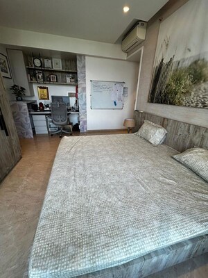 Bedroom in 3 BHK Apartment at One Hiranandani Park, Ghodbunder Road – for Rent