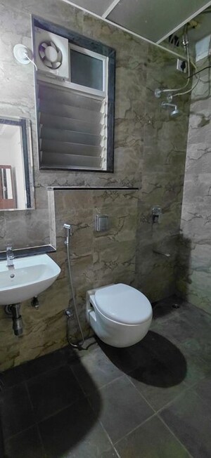 Bathroom in 2 BHK Apartment at Divine Kharidi, Kharadi – for Rent