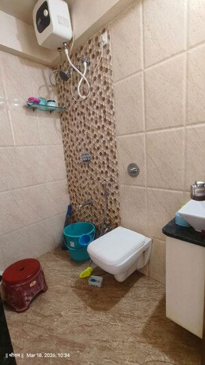 Bathroom in 2 BHK Apartment at Nanded City, Sinhagad Road – for Rent
