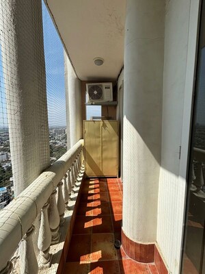 Balcony in 2 BHK Apartment at Unitech Escape, Sector 50 – for Rent