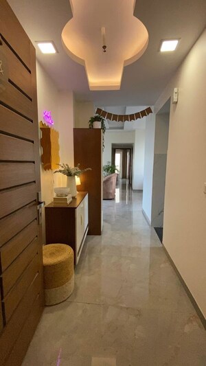 Building Lobby in 2 BHK Apartment at Unitech Fresco, Sector 50 – for Rent