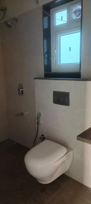 Bathroom in 2 BHK Apartment at Sanghvi Evana, Worli – for Rent