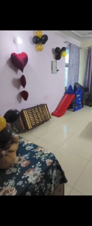 Living Room in 2 BHK Apartment at Bluemoon Central, Raj Nagar Extension – for Sale