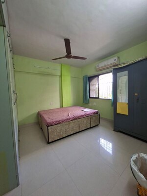 Bedroom in 1 BHK Apartment at Panchayatan CHS, Borivali West – for Rent