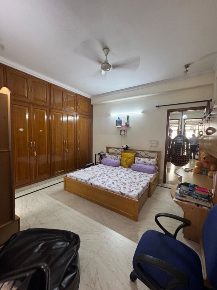 Bedroom, malviya nagar 3 Bedroom 1800 Sq.Ft. Builder Floor In Malviya Nagar Delhi 10247873