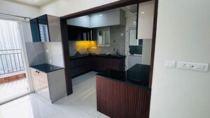 Kitchen in 3 BHK Apartment at Rajapushpa Provincia, Narsingi – for Rent