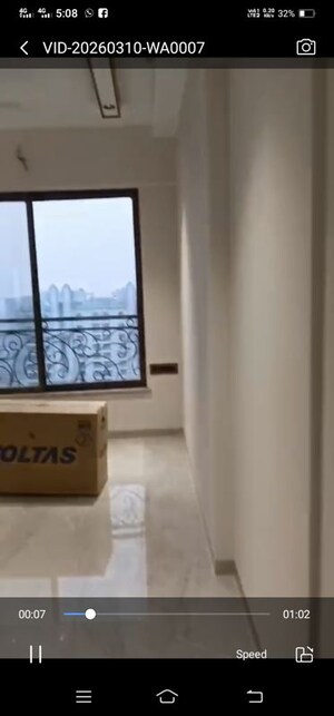 Bedroom in 2 BHK Apartment at JK Iris, Mira Road – for Rent