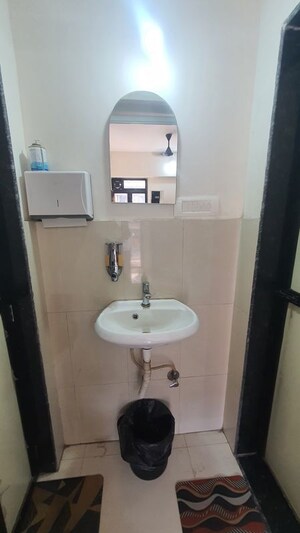 Bathroom in  Office Space at Kopri – for Rent