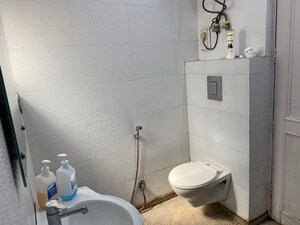 Bathroom in 3 BHK Builder Floor at South Extension ii – for Rent