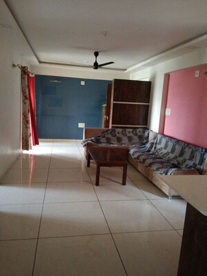 Hall in 3 BHK Apartment at Kavisha Pebble Bay, Chandkheda – for Rent