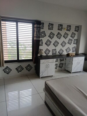 Team Area in 3 BHK Apartment at Kavisha Pebble Bay, Chandkheda – for Rent