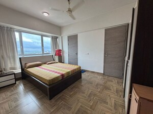 Bedroom in 2.5 BHK Apartment at DB Orchid Woods, Goregaon East – for Rent