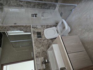 Bathroom in 3 BHK Apartment at Ambience Creacions, Sector 22 – for Rent