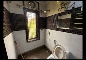 Bathroom in 3 BHK Builder Floor at Chittaranjan Park – for Sale