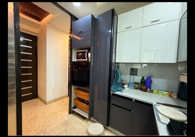 Kitchen, chittaranjan park 3 Bedroom 1100 Sq.Ft. Builder Floor In Chittaranjan Park Delhi 10248215
