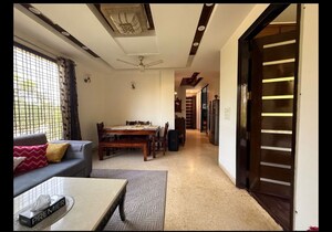 Living Room in 3 BHK Builder Floor at Chittaranjan Park – for Sale