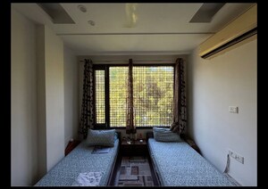 Living Room in 3 BHK Builder Floor at Chittaranjan Park – for Sale