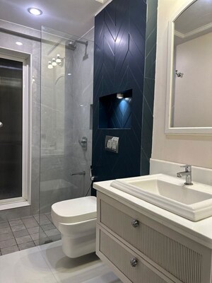 Bathroom in 2 BHK Apartment at Raheja Empress, Prabhadevi – for Sale