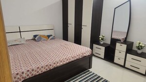 Bedroom in 3.5 BHK Apartment at Shree Krushna Park, Kharadi – for Rent