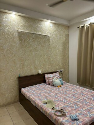 Bedroom in 2 BHK Apartment at Bhartiya Nikoo Homes, Thanisandra Main Road – for Rent