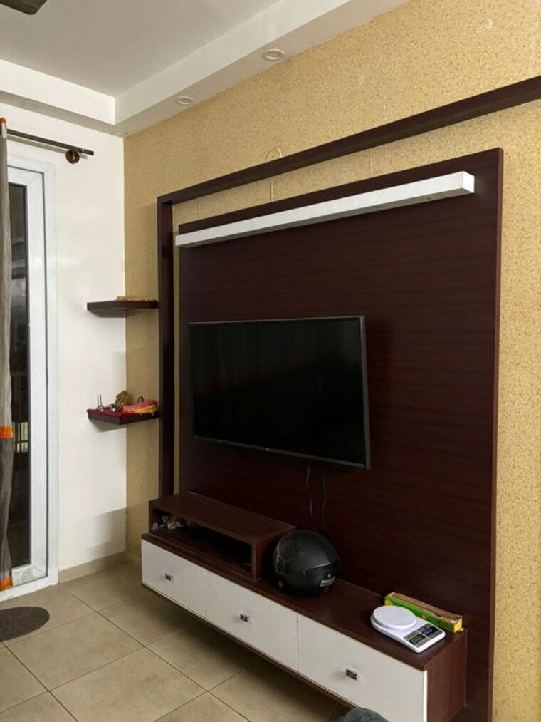 Living Room, bhartiya-nikoo-homes 2 Bedroom 1050 Sq.Ft. Apartment In Thanisandra Main Road Bangalore 10248473