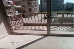 Staircase in 3 BHK Apartment at VVIP Addresses, Raj Nagar Extension – for Rent