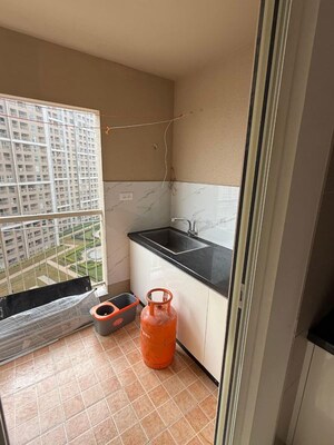 Kitchen in 2 BHK Apartment at Sobha Dream Gardens, Thanisandra Main Road – for Rent