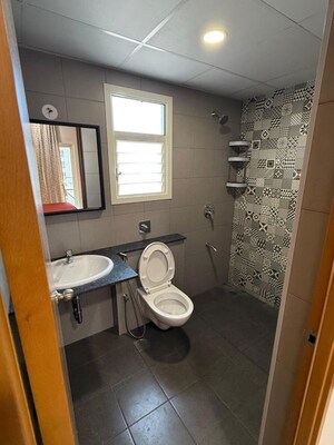 Bathroom in 2 BHK Apartment at Sobha Dream Gardens, Thanisandra Main Road – for Rent