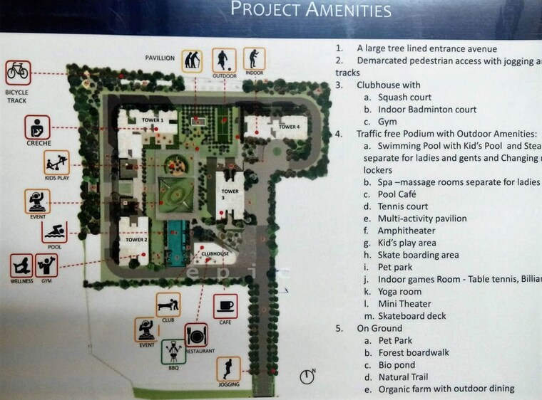 Master Plan, tata-serein 3.5 Bedroom 1282 Sq.Ft. Apartment In Pokhran Road No Two Thane 10248644