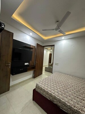 Bedroom in 2 BHK Builder Floor at Chattarpur – for Rent