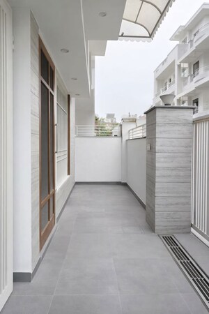 Building Lobby in 4 BHK Villa at Dhakoli – for Sale