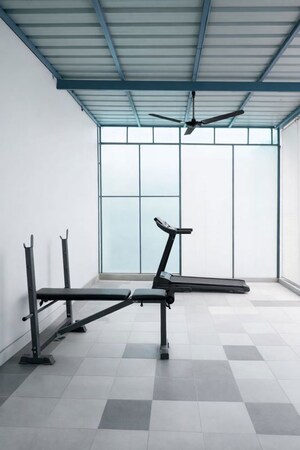 Staircase in 4 BHK Villa at Dhakoli – for Sale