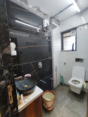 Bathroom in 1 BHK Apartment at Rosa Classique, Kasarvadavali – for Rent