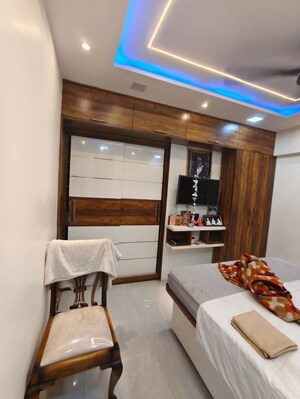 Bedroom in 1 BHK Apartment at Rosa Classique, Kasarvadavali – for Rent