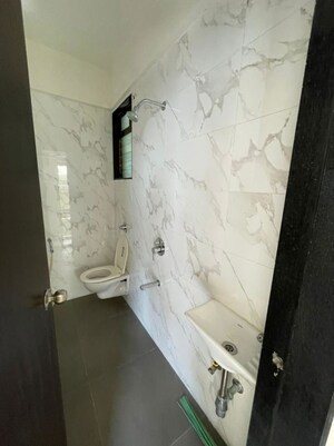 Attached Bathroom in 1 BHK Apartment at Velocity Hill Spring, Ghodbunder Road – for Rent