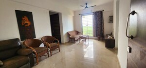 Living Room in 2 BHK Apartment at Dss Mahavir Estella, Ghodbunder Road – for Rent
