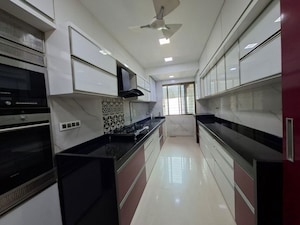 Kitchen in 4 BHK Apartment at Oberoi Springs, Andheri West – for Rent