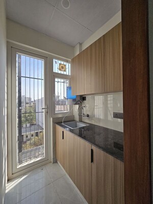 Kitchen in 1 RK Builder Floor at Mohyal Colony – for Rent