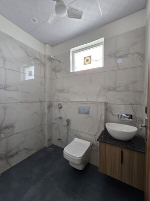 Bathroom in 1 RK Builder Floor at Mohyal Colony – for Rent