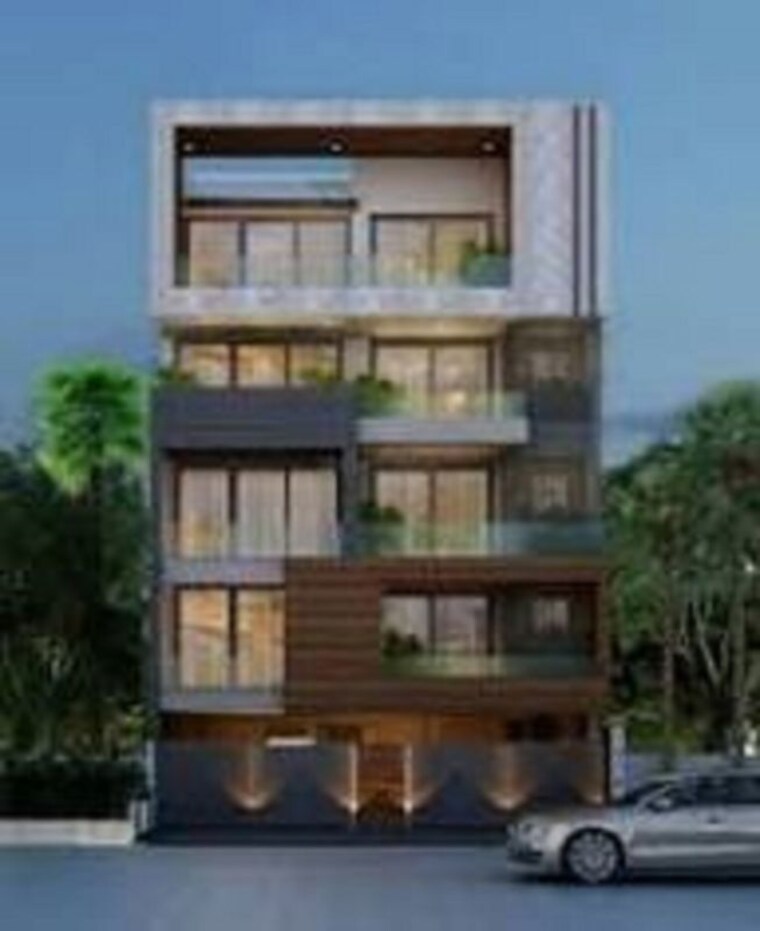 Exterior View, malibu town 4 Bedroom 1660 Sq.Ft. Independent House In Malibu Town Gurgaon 10248687